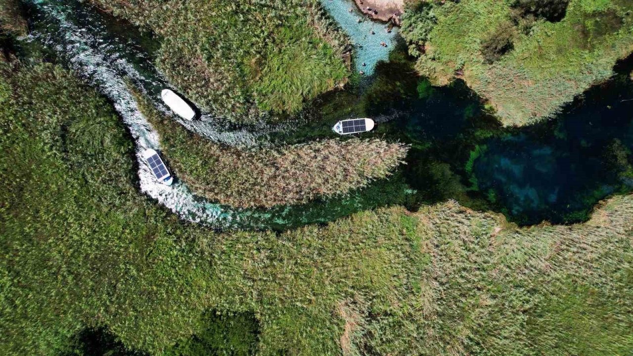 NASA’nın da radarına giren Kadın Azmağı’nda çevreci tekneler
