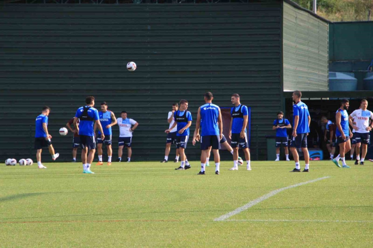 Trabzonspor, Galatasaray maçının hazırlıklarını sürdürdü