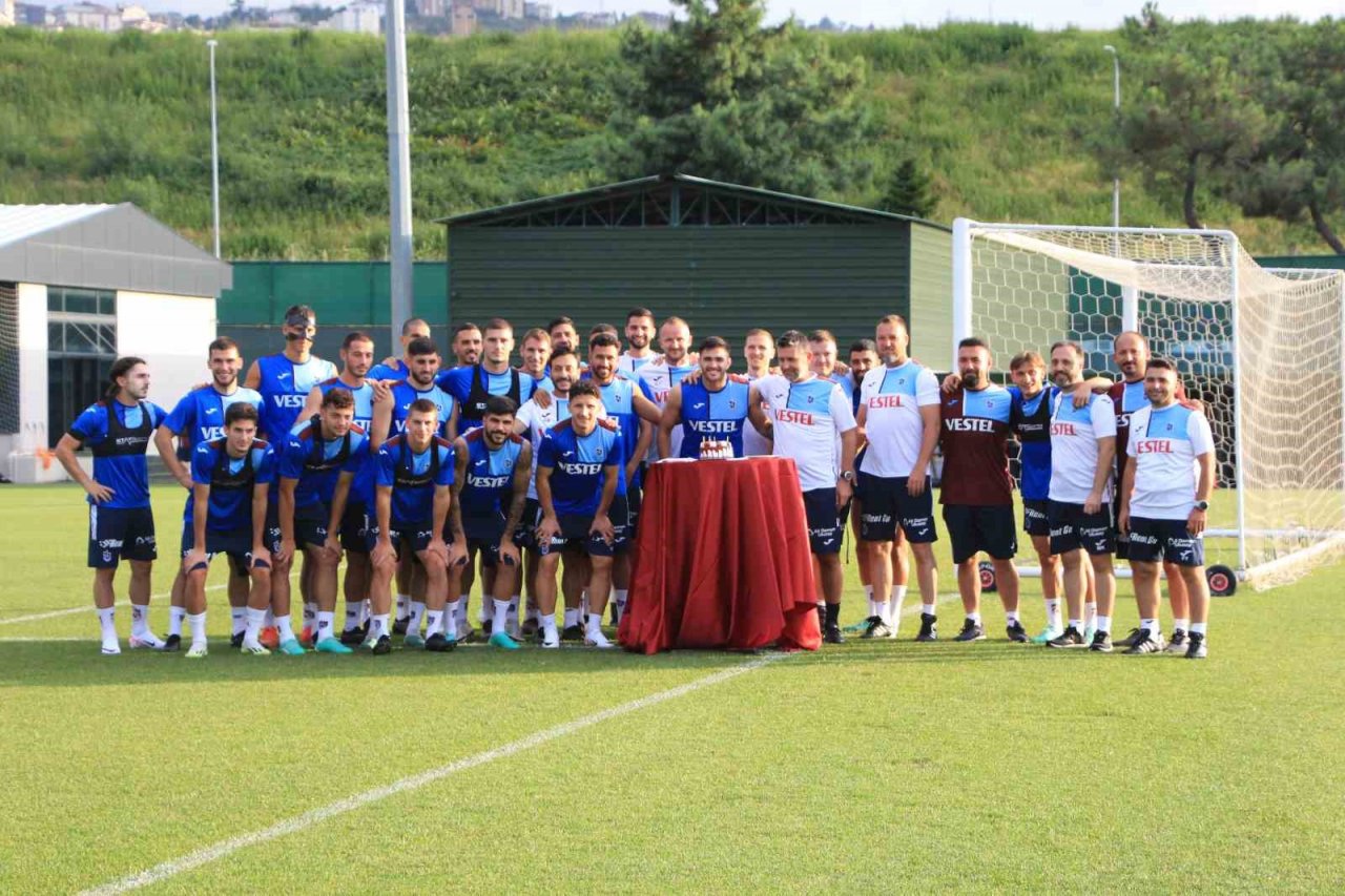 Trabzonspor, Galatasaray maçının hazırlıklarını sürdürdü