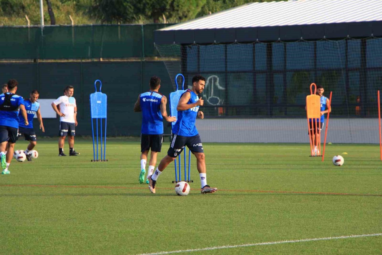Trabzonspor, Galatasaray maçının hazırlıklarını sürdürdü