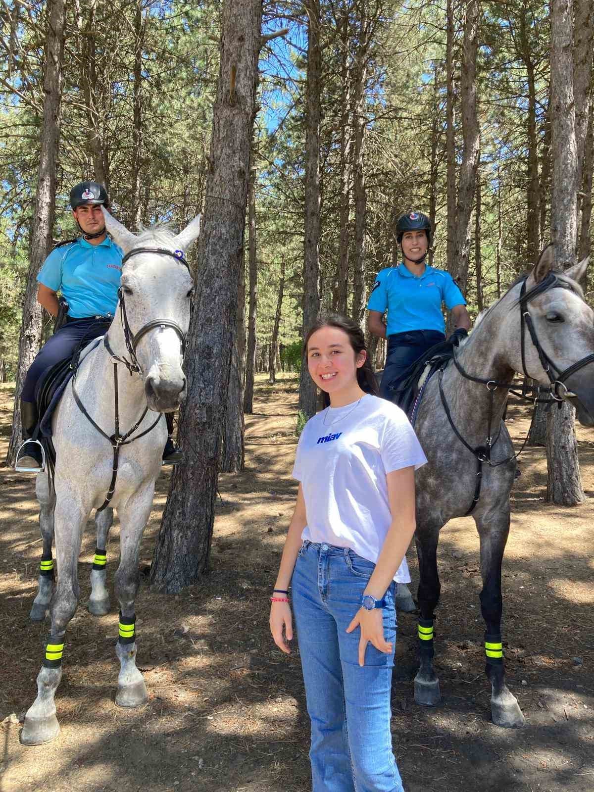 Akdağ Tabiat Parkı’nda atlı jandarma timleri göreve başladı