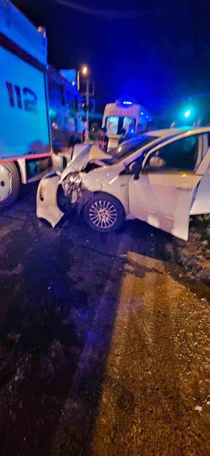 Işık ihlali kazaya neden oldu: 5 yaralı