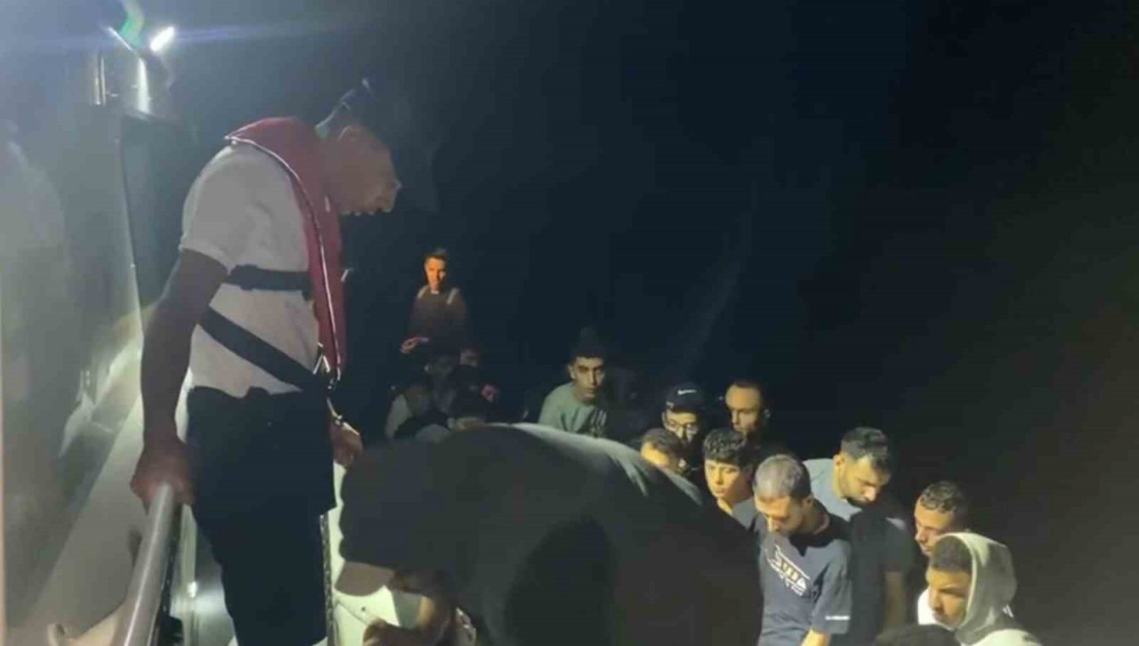 Bodrum’da 51 düzensiz göçmen kurtarıldı