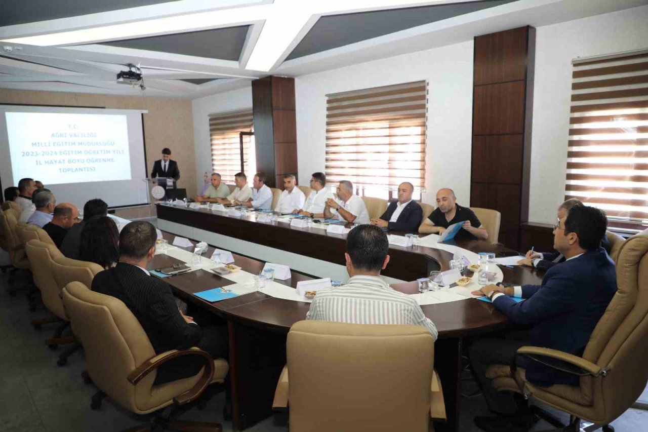 Ağrı’da hayat boyu öğrenme faaliyetleri planlandı