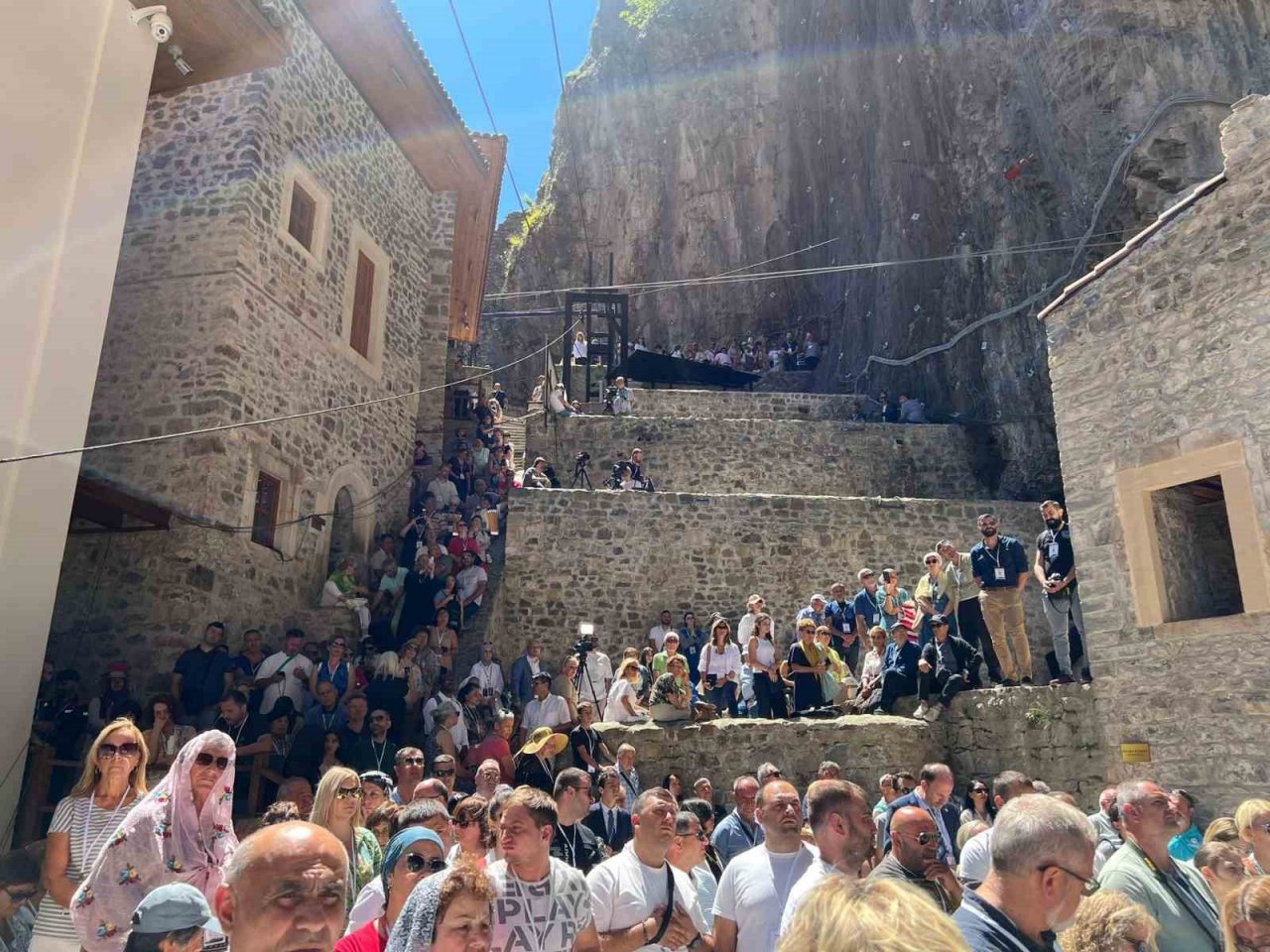 Sümela Manastırı’nda 10. ayin