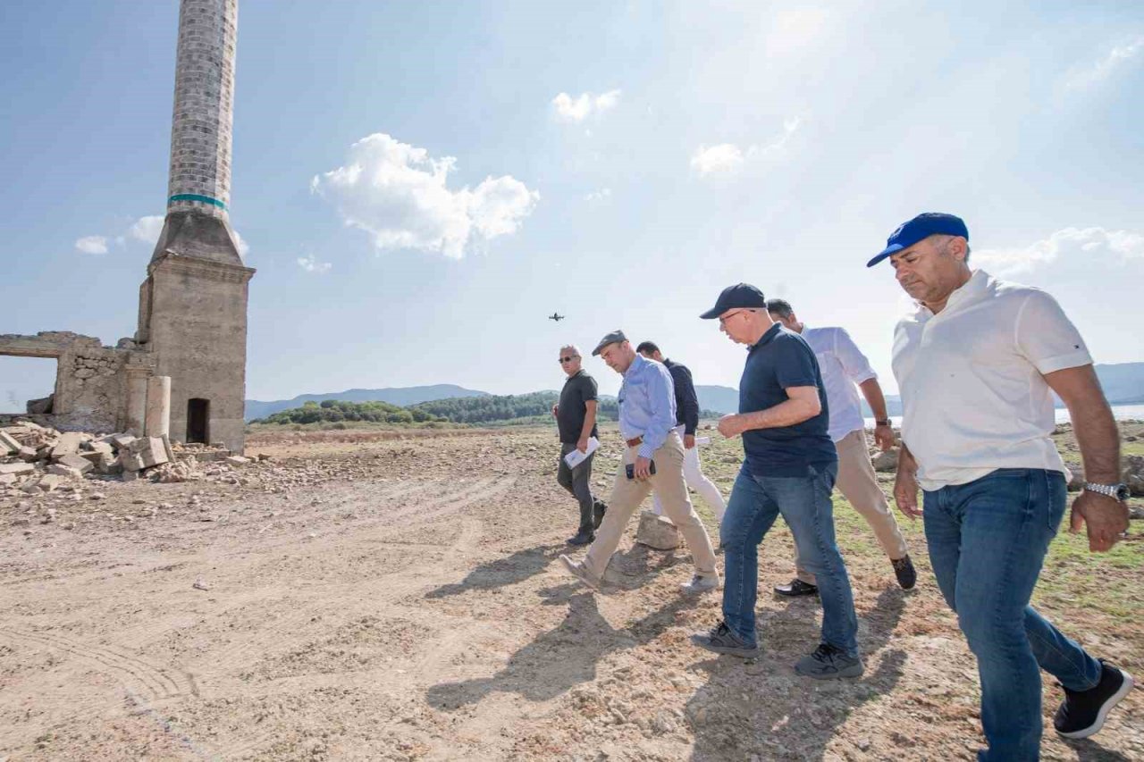 Başkan Soyer Tahtalı Barajı’ndan tasarruf çağrısı yaptı