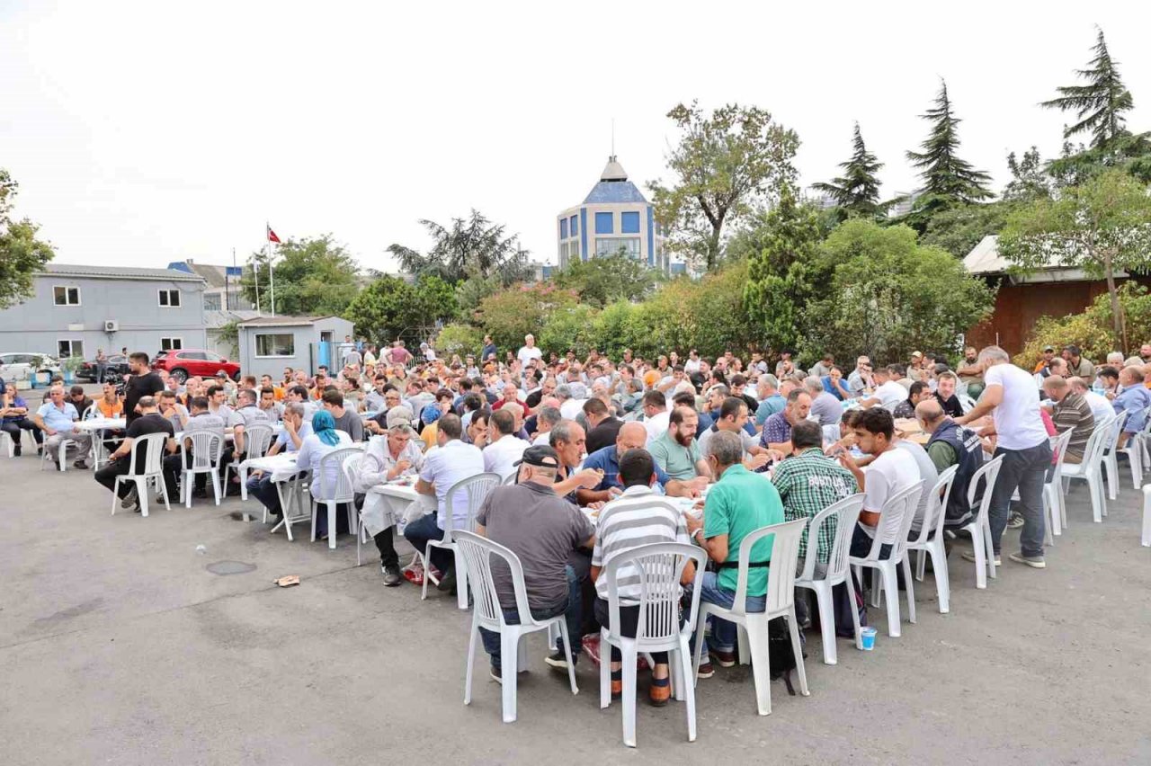 Başkan Aydıner işçilerle buluştu