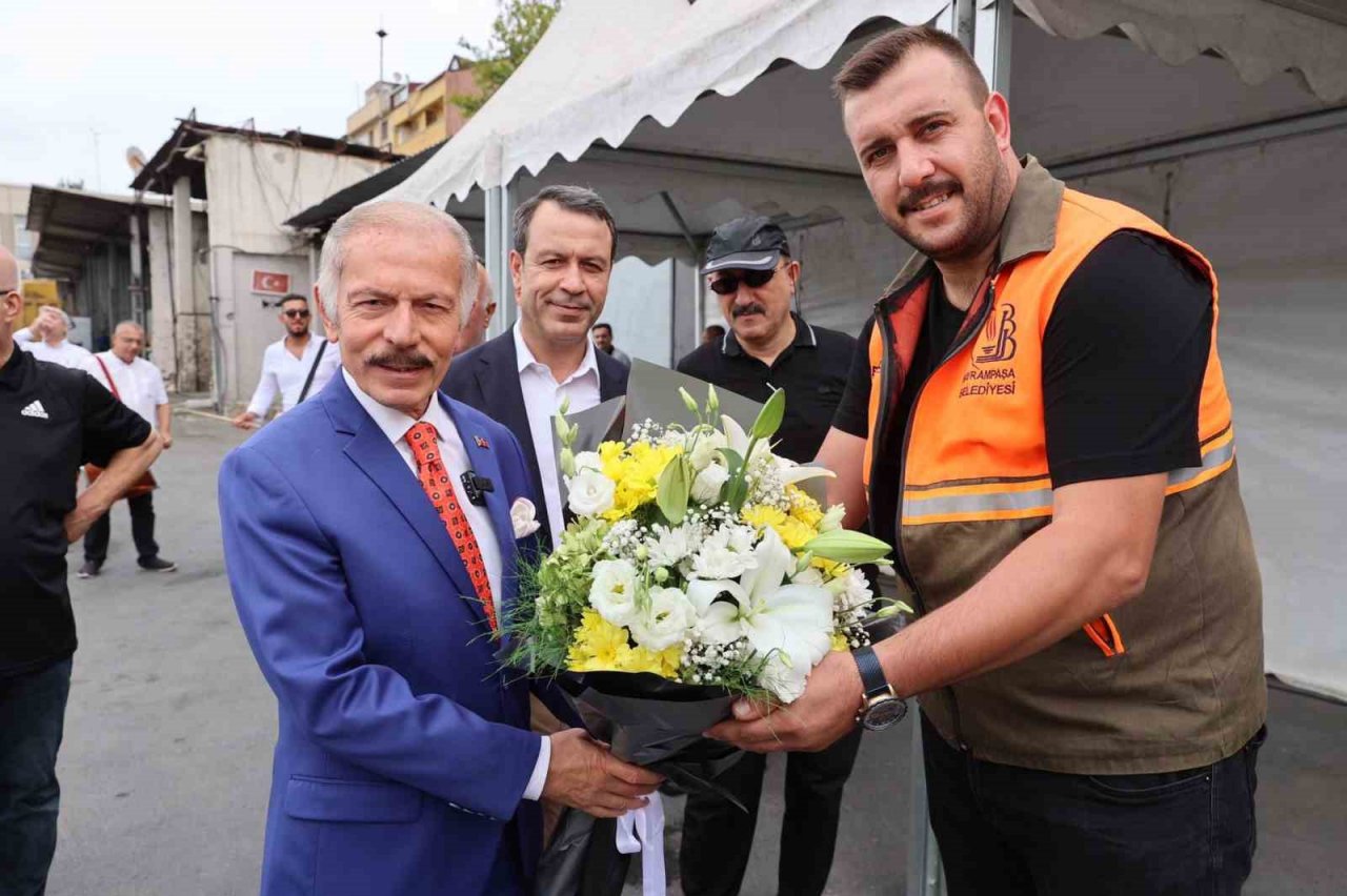 Başkan Aydıner işçilerle buluştu