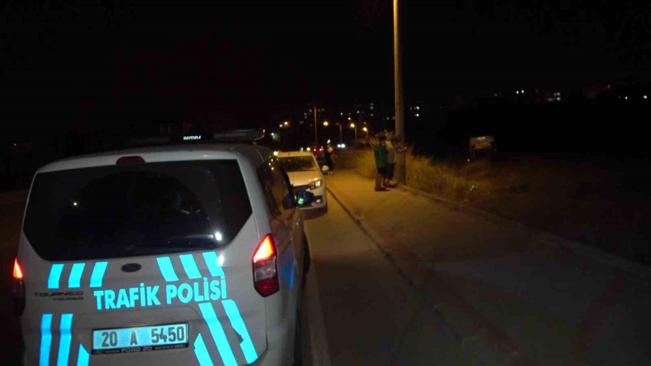 Takla atan otomobildeki 1’i çocuk 4 kişi yaralandı