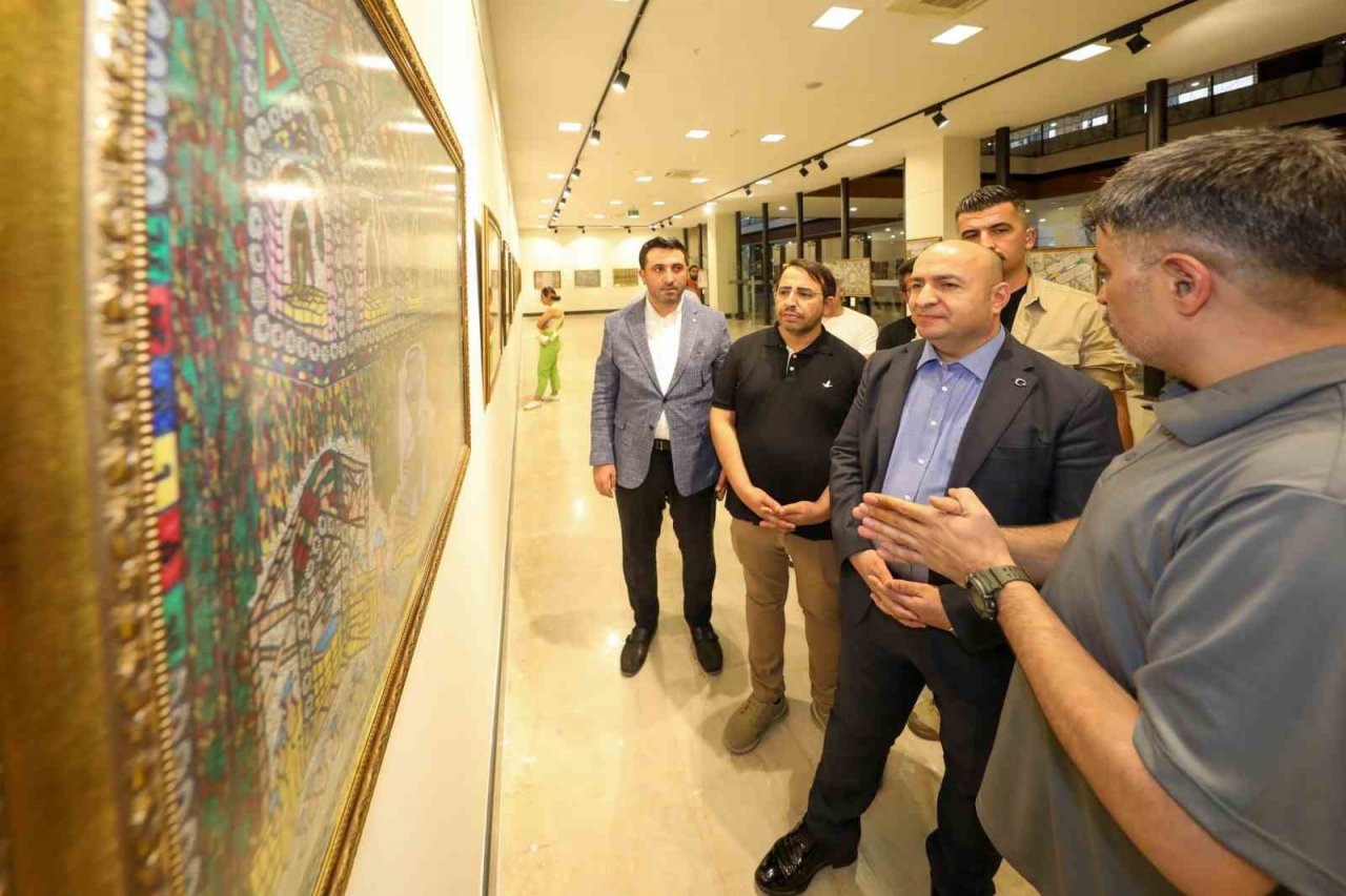 “Mücevher-h-at-3 Medeniyetler-İnançlar-Sentez” sergisi sanatseverlerle buluştu