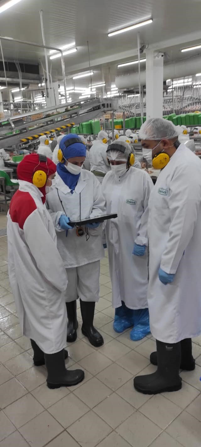 Elazığ’da kanatlı kesimhanelerine denetim