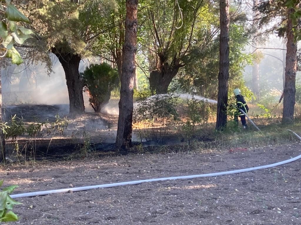 Erzincan’da aşırı sıcaklarla birlikte örtü yangınları arttı