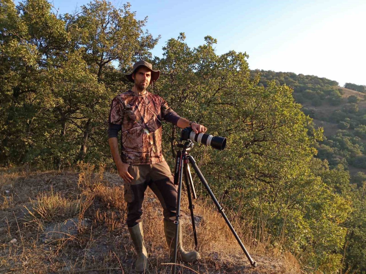Eskişehir’in gizemli vaşağı böyle görüntülendi