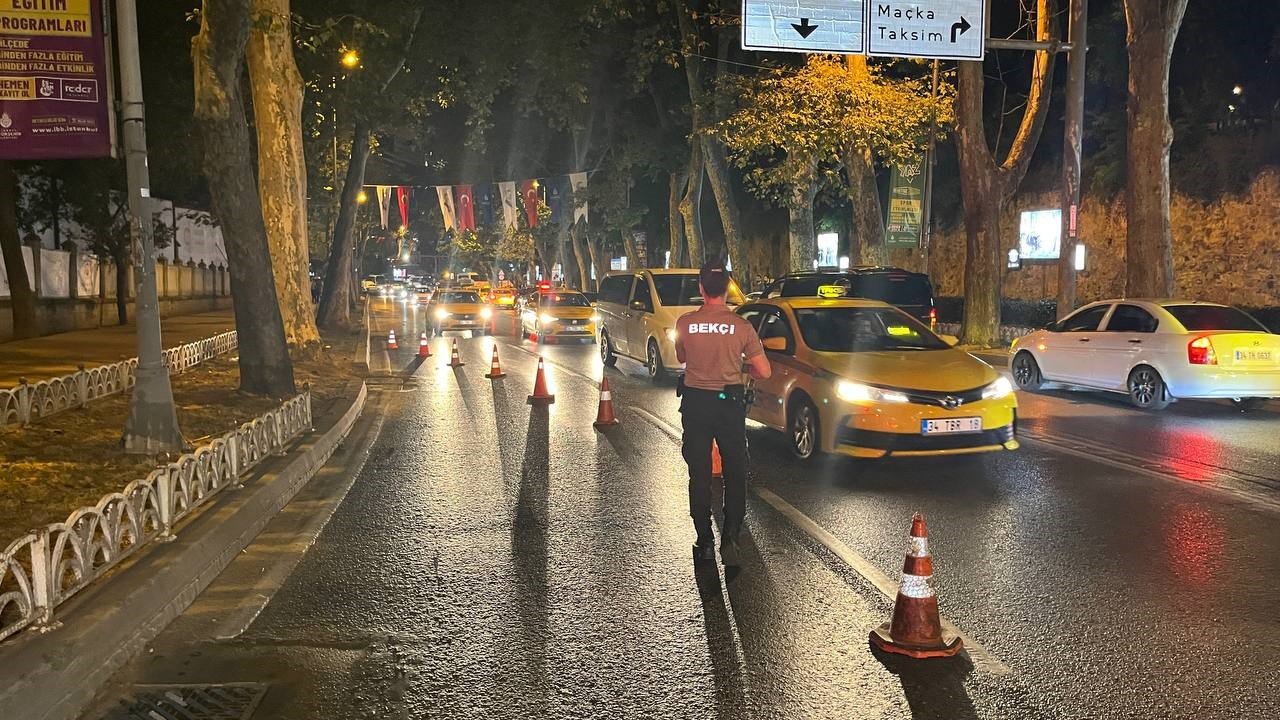 İstanbul’da motosiklet sürücülerine yönelik asayiş uygulaması yapıldı