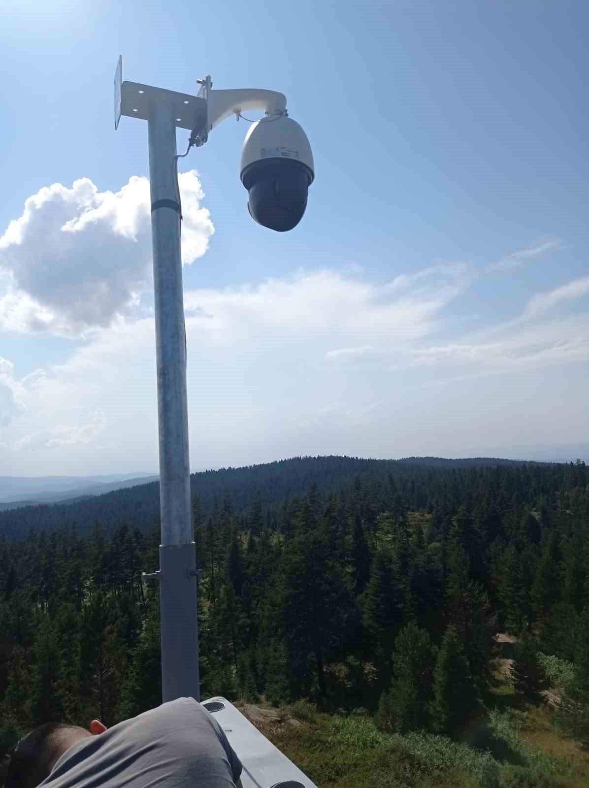 Kastamonu ormanları, dijital gözetleme kameralarıyla izlenecek