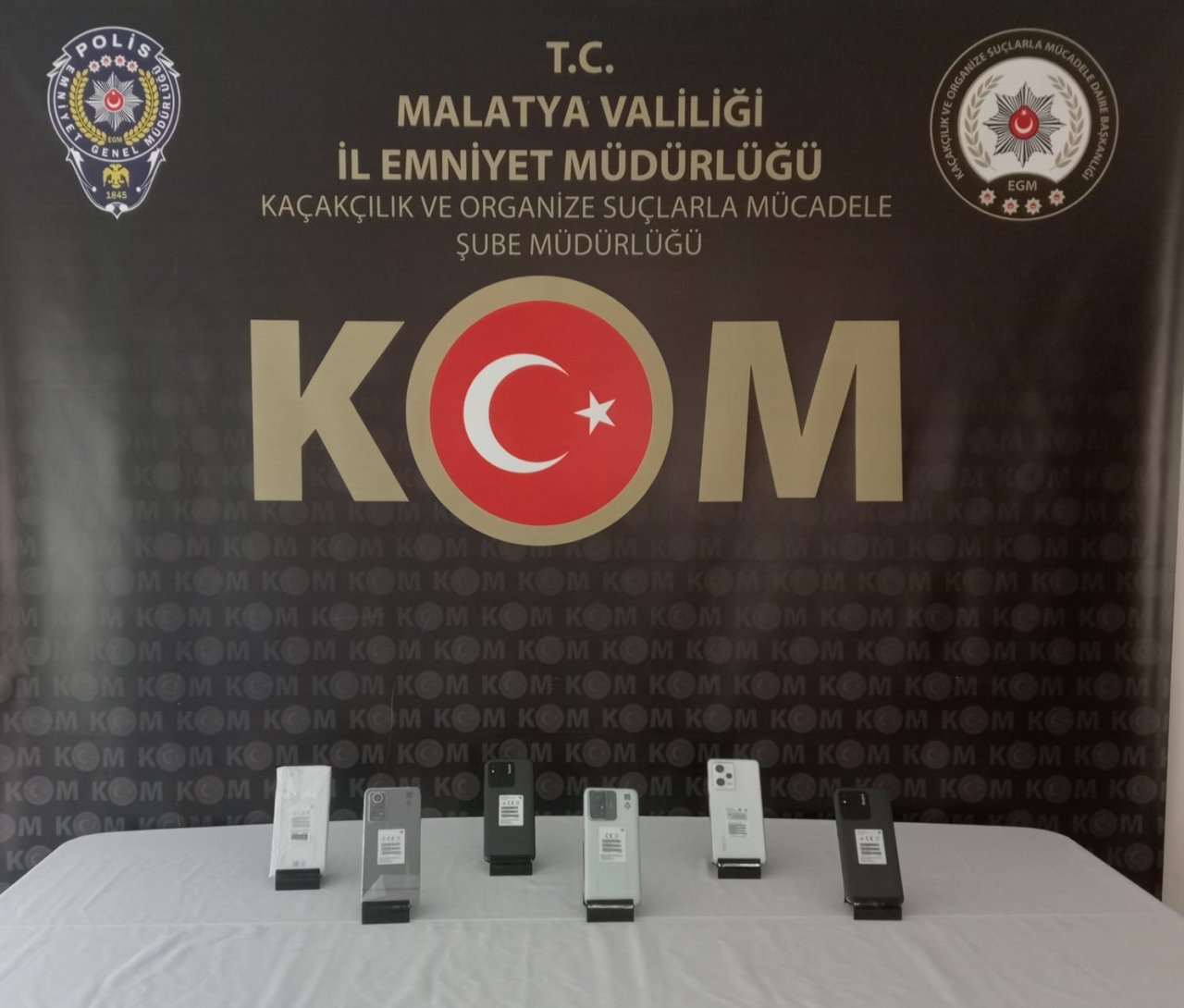 Malatya’da 110 bin kaçak makaron ele geçirildi