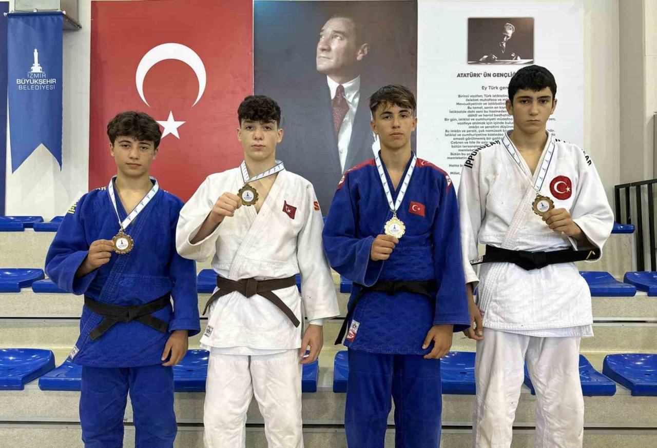 Manisa BBSK’lı judoculardan 8 madalya