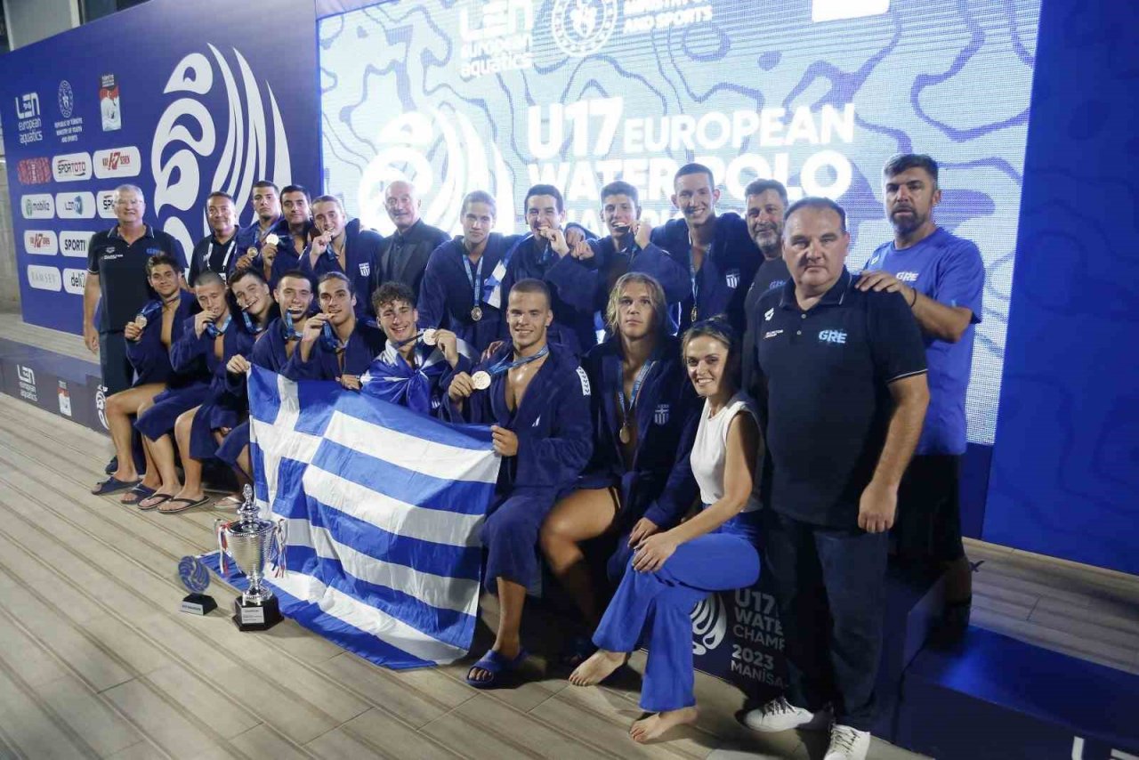 U17 Erkekler Avrupa Sutopu Şampiyonası’nda Yunanistan şampiyon oldu