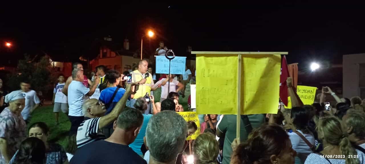 İçmeler Mahallesi sakinleri, projeye değil alana karşı olduklarını açıkladı