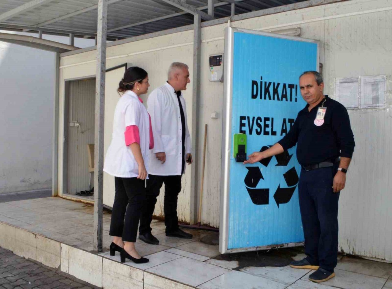 Muğla Eğitim Araştırma Hastanesinde ‘Sıfır Atık Projesi’