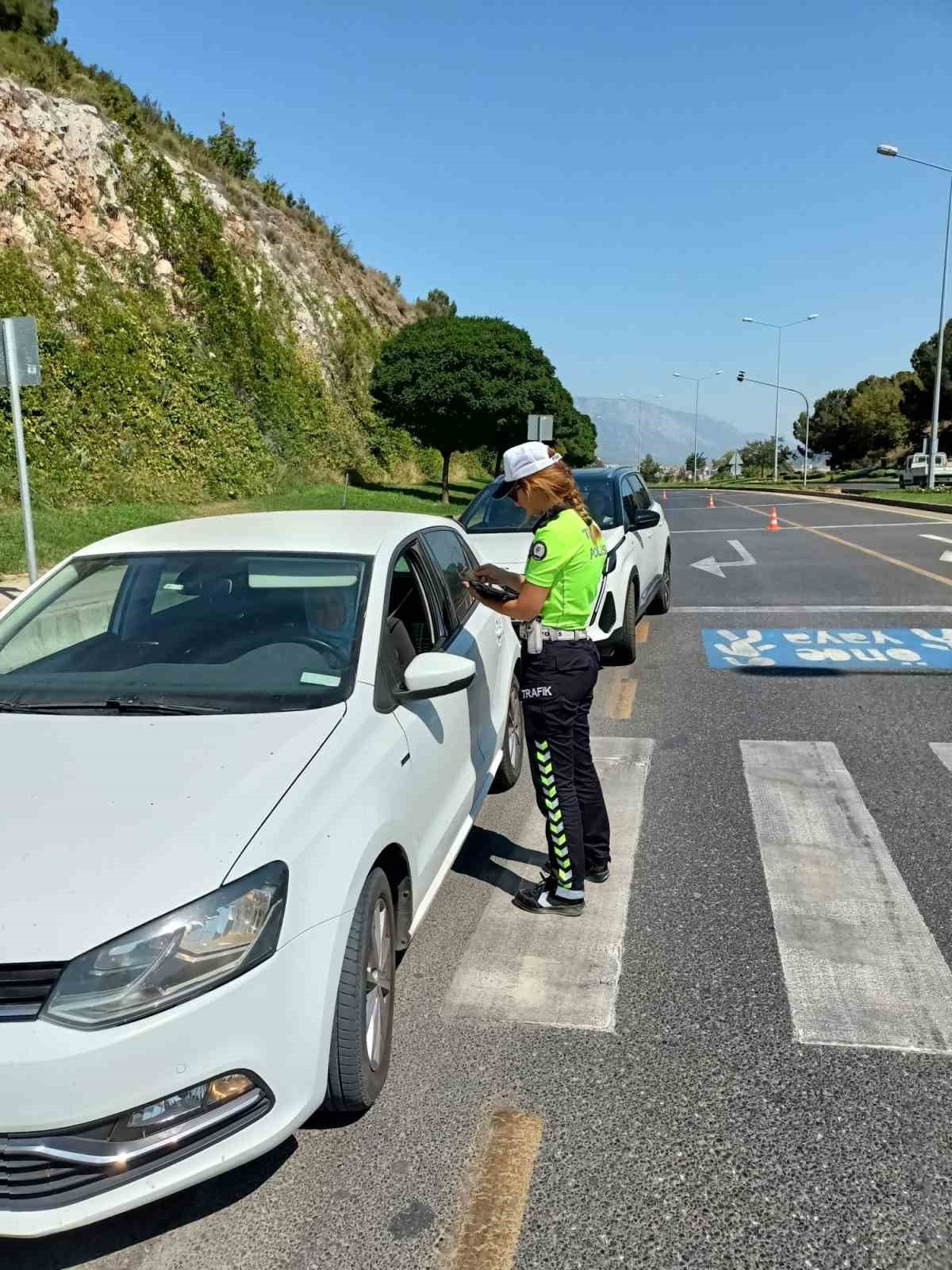 Menteşe’de havadan trafik denetimi yapıldı