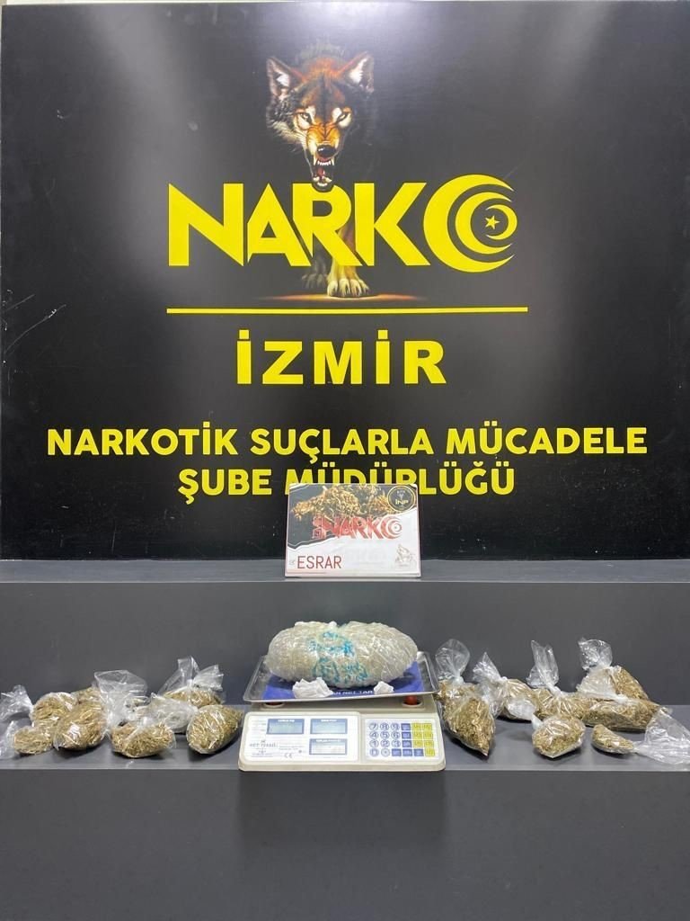 İzmir’de 63 uyuşturucu operasyonunda 37 tutuklama