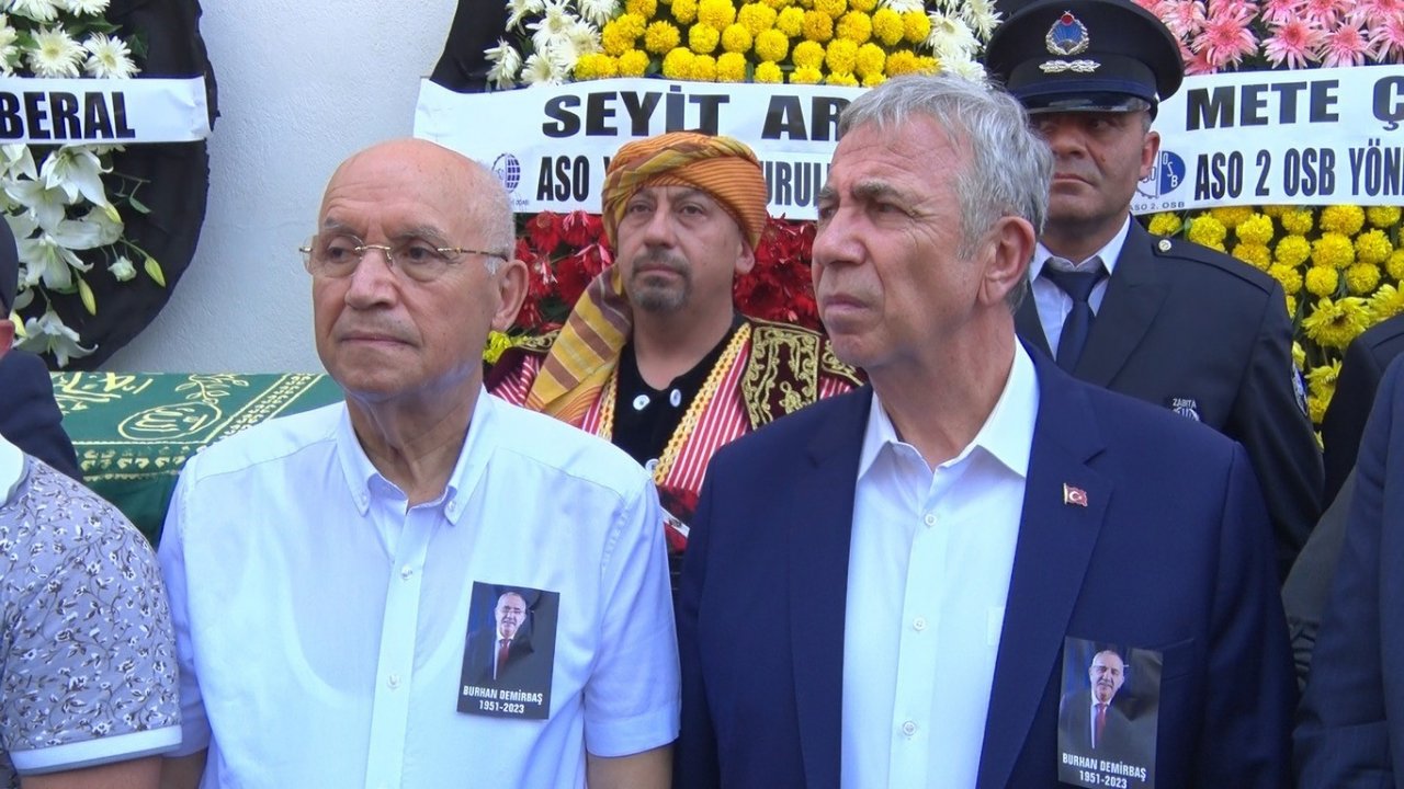 Ayaş Belediye Başkanı Burhan Demirbaş son yolculuğuna uğurlandı