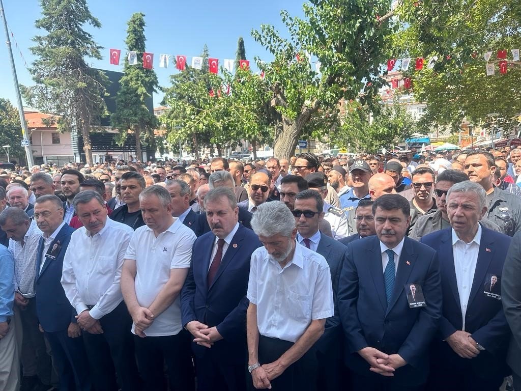 Ayaş Belediye Başkanı Burhan Demirbaş son yolculuğuna uğurlandı