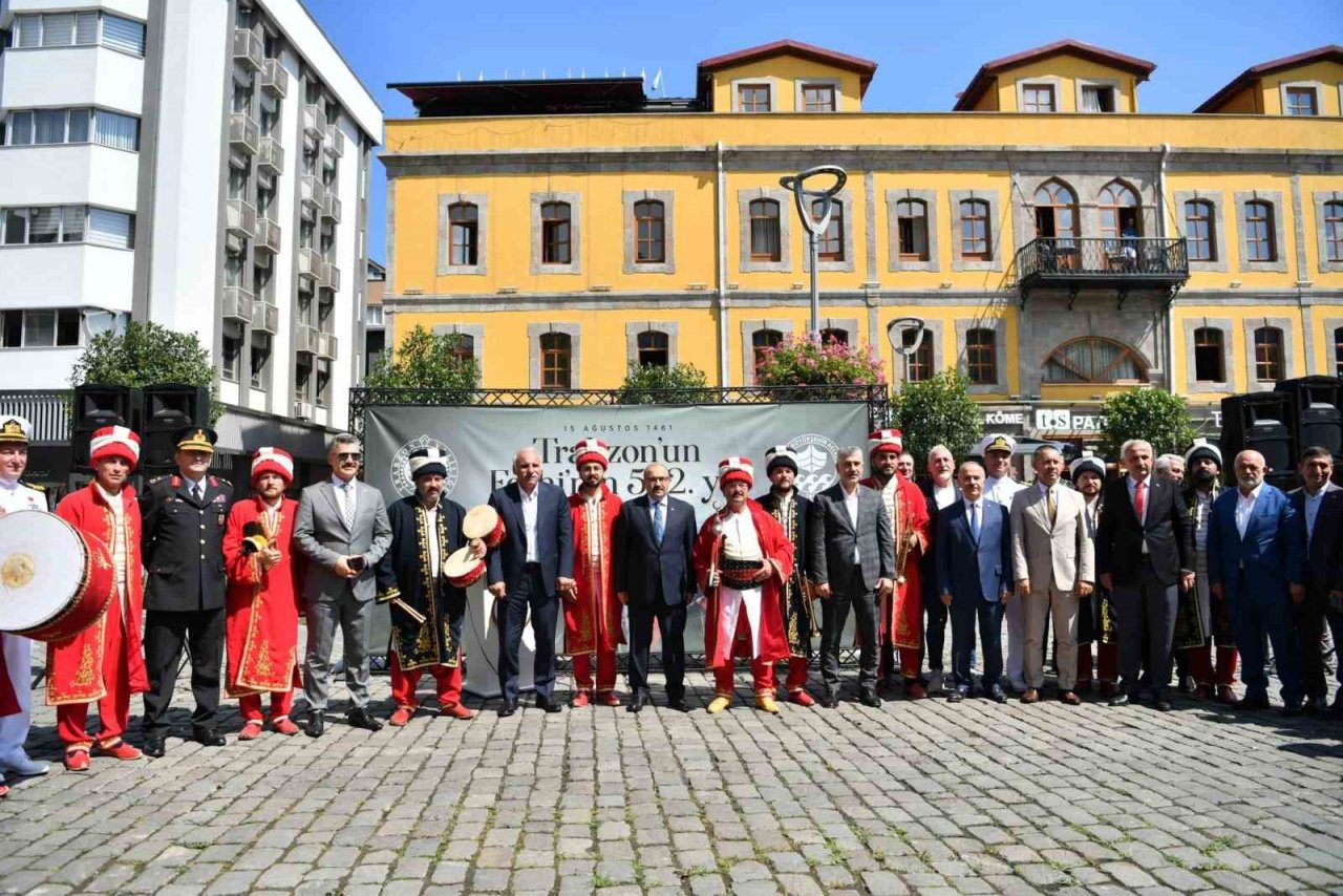 Trabzon’un fethinin 562. yıl dönümü etkinlikleri