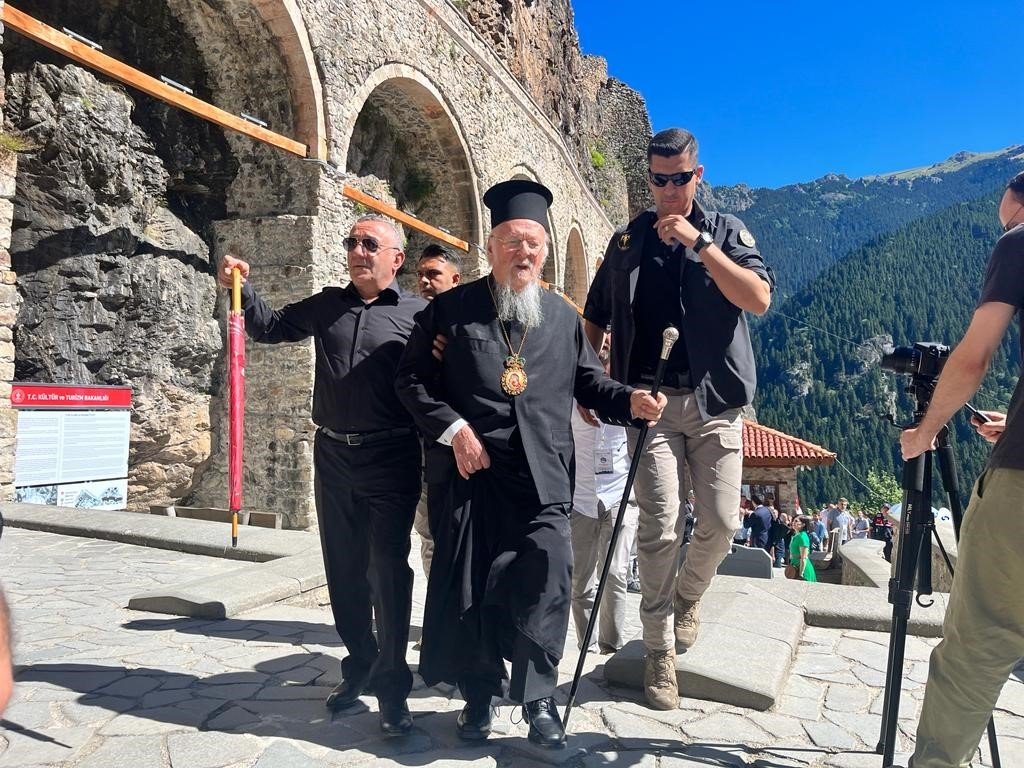 Sümela Manastırı’nda 10. ayin