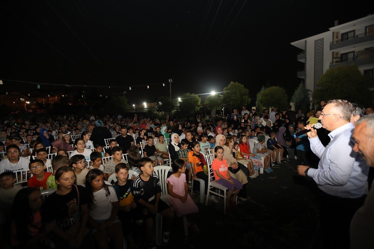 Çocuk sineması etkinliğine yoğun ilgi