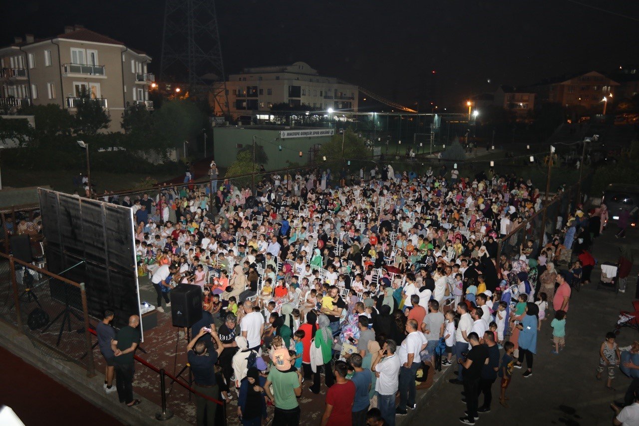 Çocuk sineması etkinliğine yoğun ilgi