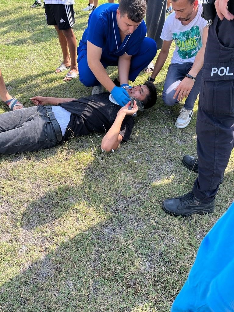 Yoldan çıkan otomobil devrildi: 1 yaralı