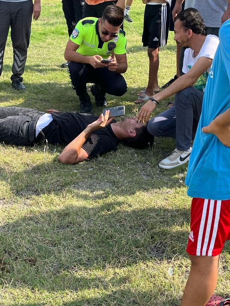 Yoldan çıkan otomobil devrildi: 1 yaralı