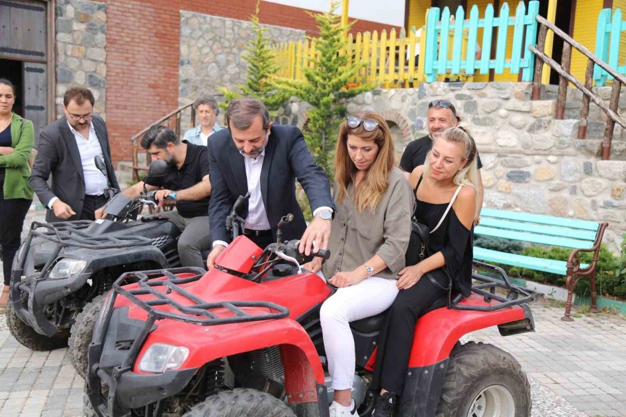 Bursa’da doğa ile iç içe bir park