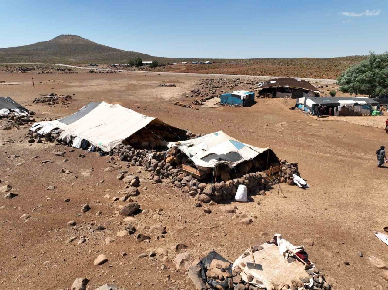 Diyarbakır’da bunaltan sıcakta hayvanlar için yaylalara tankerlerle su taşınıyor