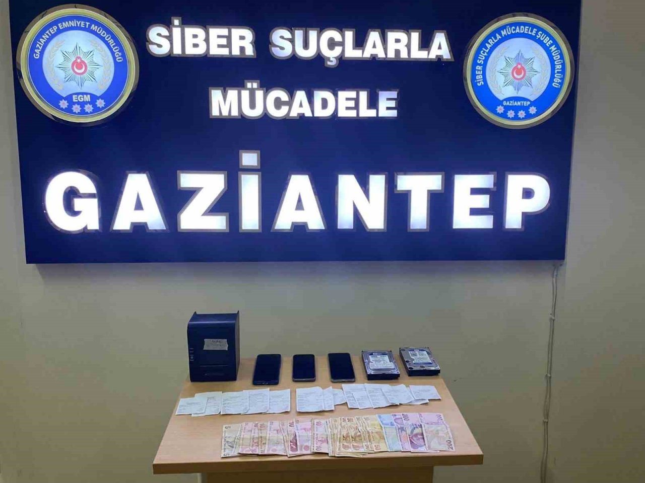 Gaziantep’te yasa dışı bahis operasyonunda 3 gözaltı