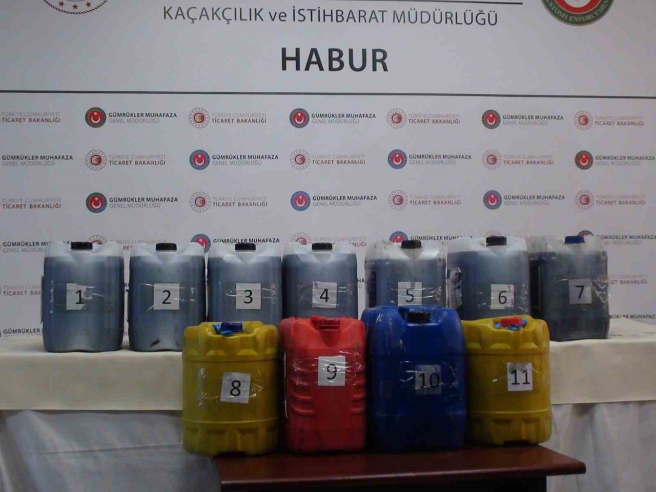 Habur Gümrük Kapısı’nda 245 kilogram metamfetamin yakalandı