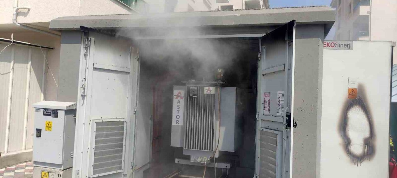 Hatay’da trafo yangını