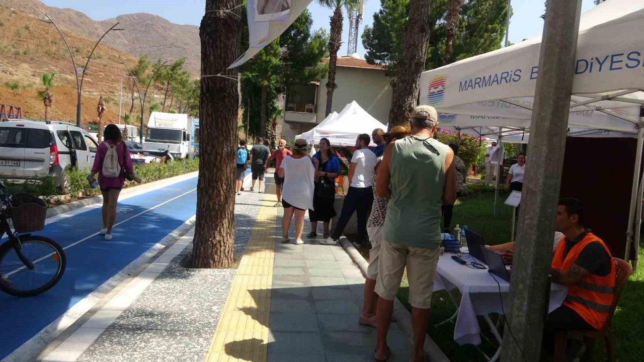 İçmeler’de belediyenin projesi için halk oylaması başladı