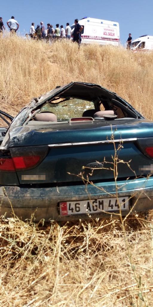 Kahramanmaraş’ta trafik kazası: 1 ölü, 4 yaralı