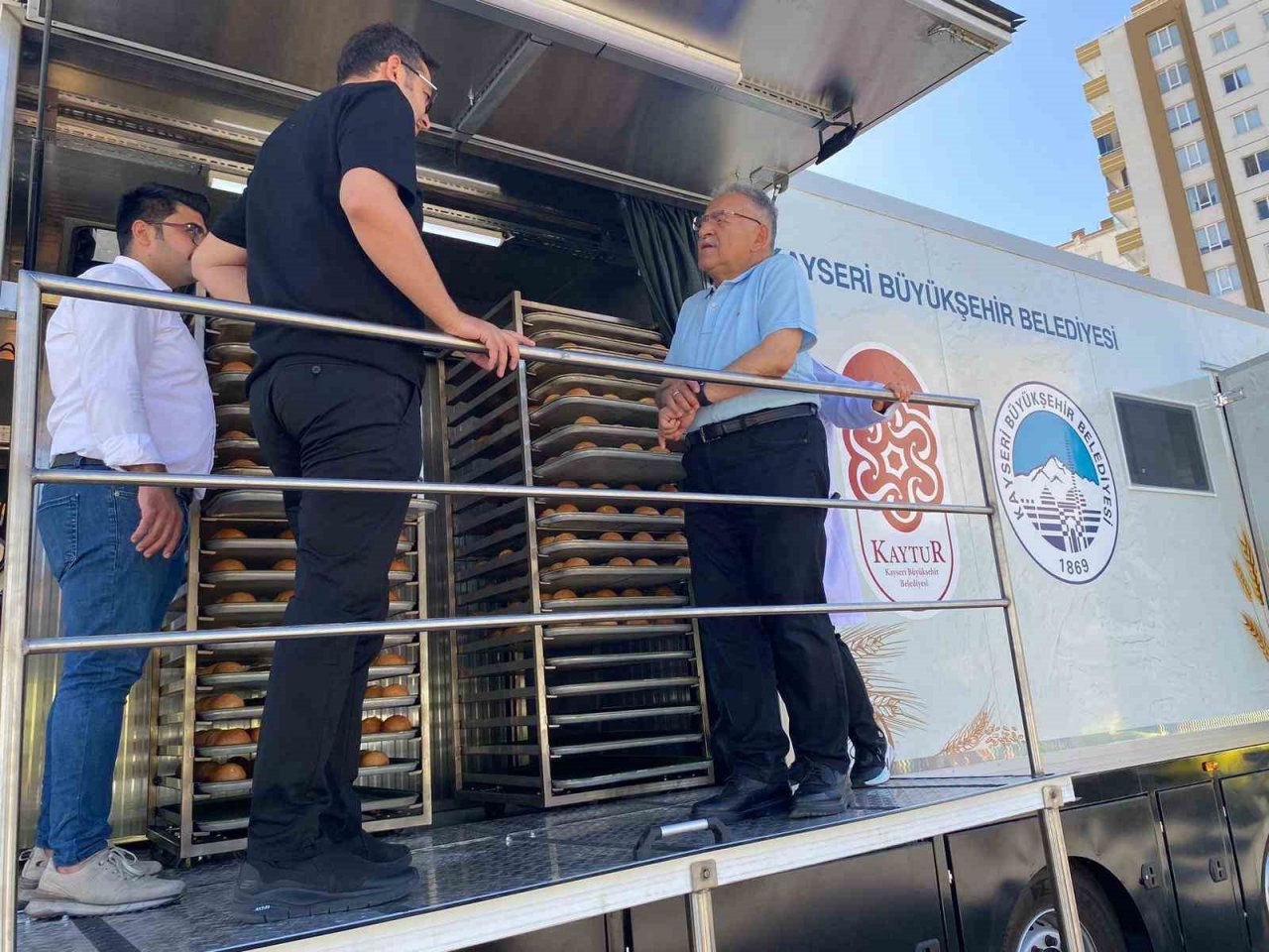Başkan Büyükkılıç: "Mobil Ekmek Fırını’nı hizmete açtık"