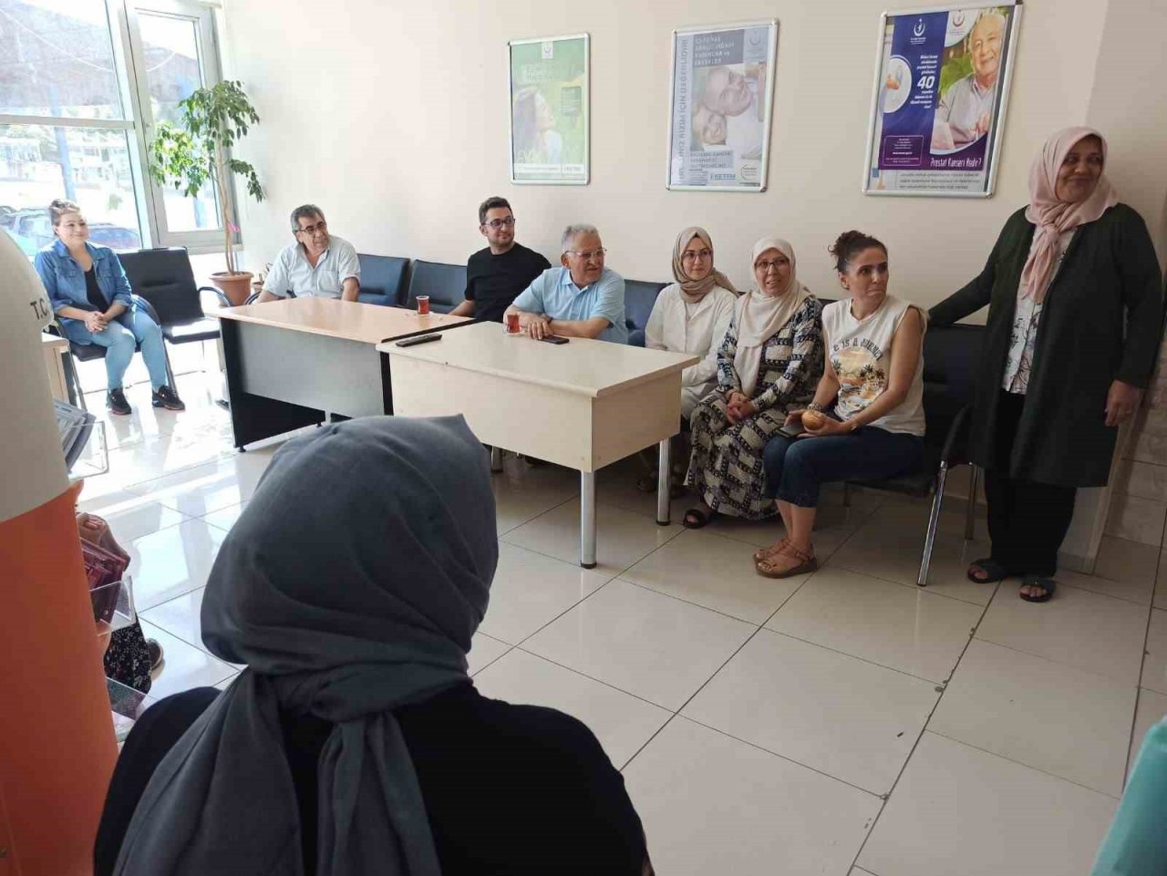 Doktor başkandan Kanser Erken Teşhis Tarama ve Eğitim Merkezi’ne ziyaret
