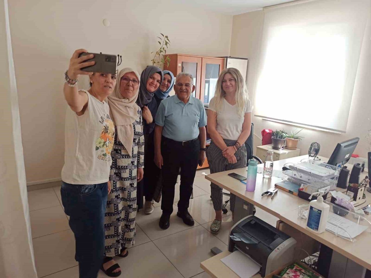 Doktor başkandan Kanser Erken Teşhis Tarama ve Eğitim Merkezi’ne ziyaret