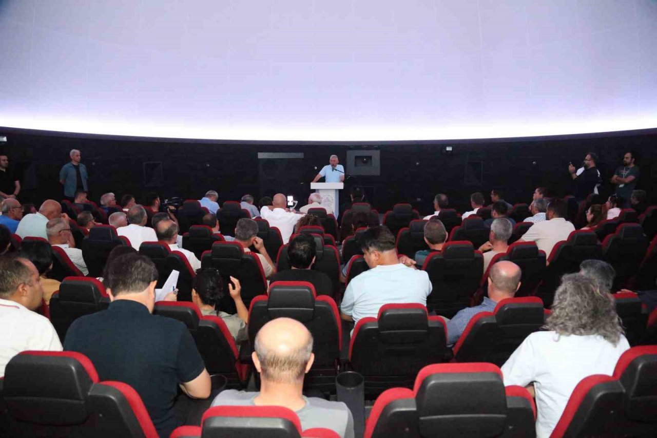 Başkan Büyükkılıç, Bilim Merkezi’nde okul müdürleriyle buluştu