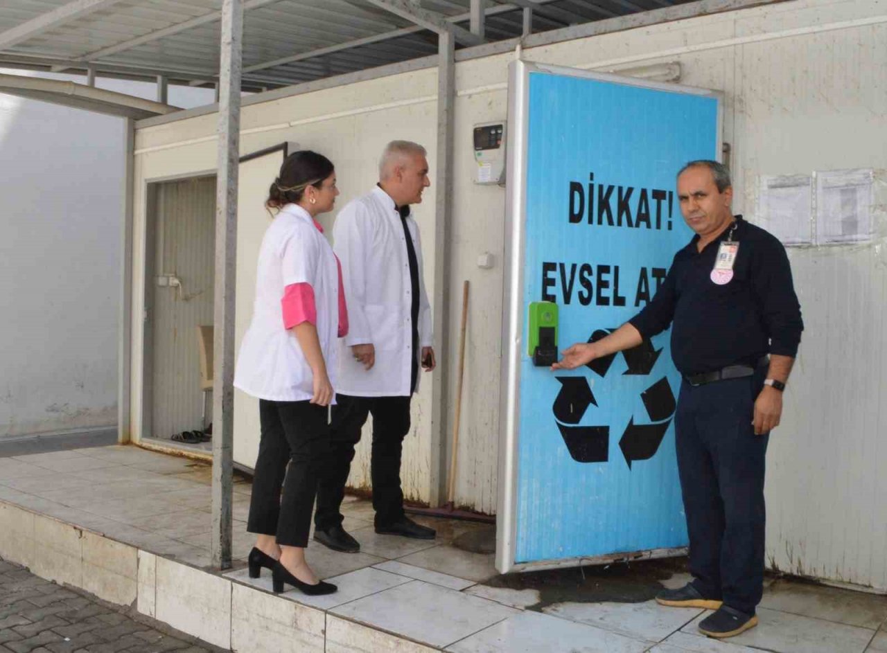 Muğla Eğitim ve Araştırma Hastanesinde “Sıfır Atık Projesi” yapılıyor