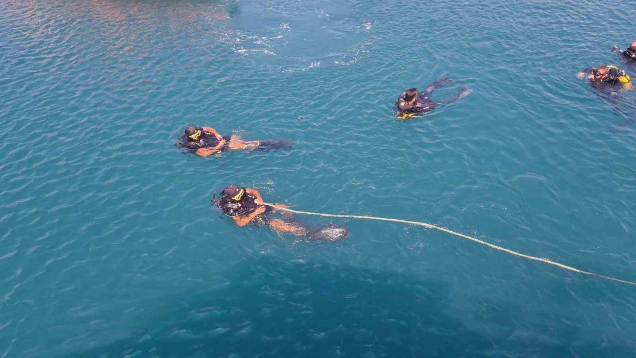 20 ton tonoz ve halat çıkarıldı