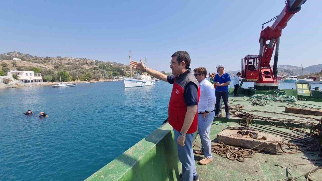 20 ton tonoz ve halat çıkarıldı