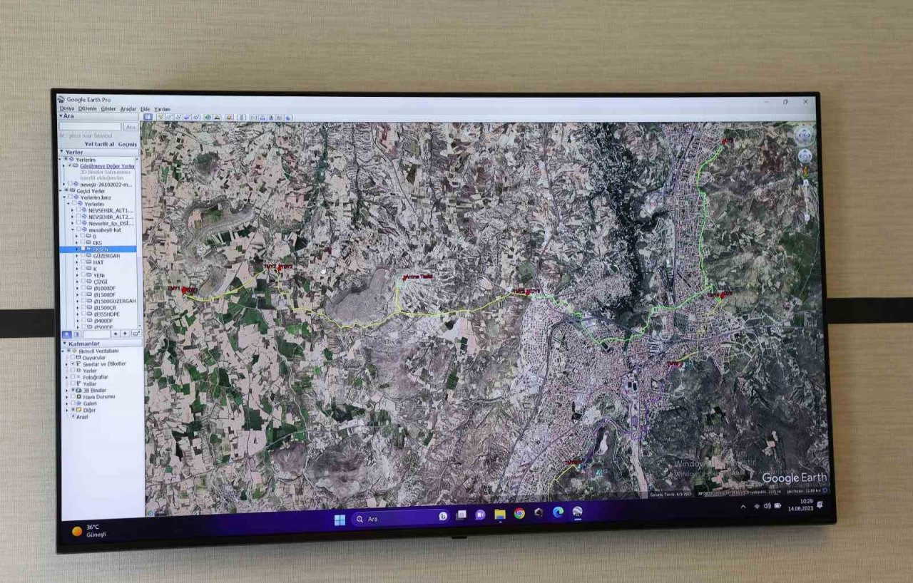 Nevşehir Belediyesi’nden altyapıya dev yatırım