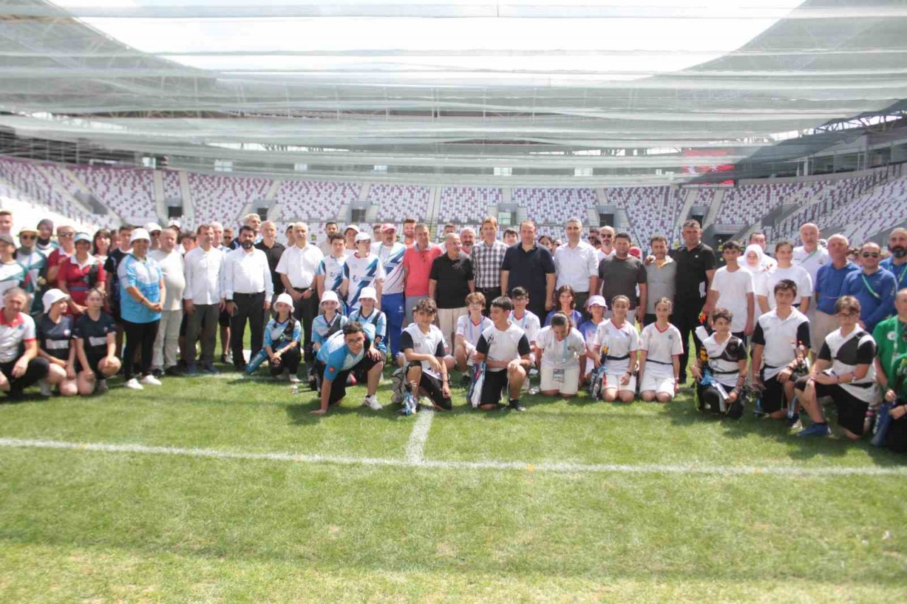 U15 Açık Hava Türkiye Okçuluk Şampiyonası Ordu’da başladı